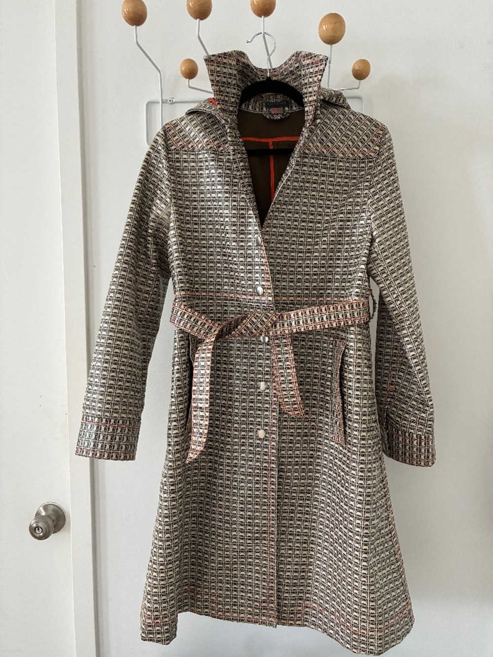 ORLA KIELY Designer Trench Coat DISCONTINUED-hard to find! Size 3